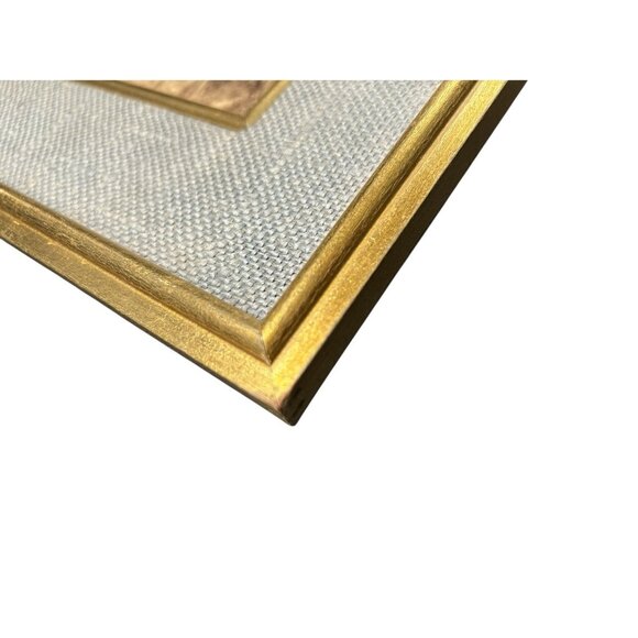 Vintage 4"x6" E.J.Hill? Photo Handsome Dk Hair Toddler Boy in Skirt Custom Frame - Picture 4 of 12